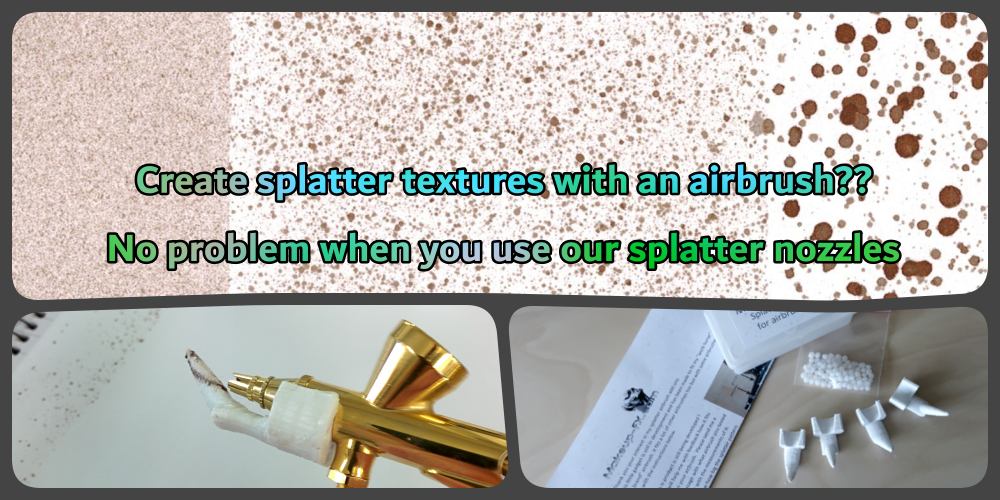 Stipple Tips - Airbrush Spatter FX Accessory — Midwest Airbrush Supply Co